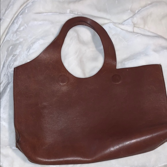 Cydwoq Handbags - Cydwoq Elegant Brown Leather Tote